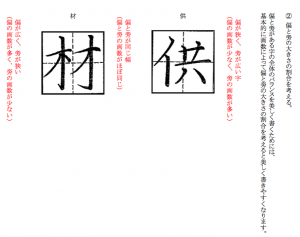 美文字の流儀 実践3日目 漢字の美文字ルール 47種類の部首について お役立ちlabo 生活の 便利 を届けるブログ